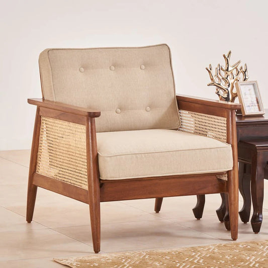 The Empyrean Arm Chair | Sheesham Wood