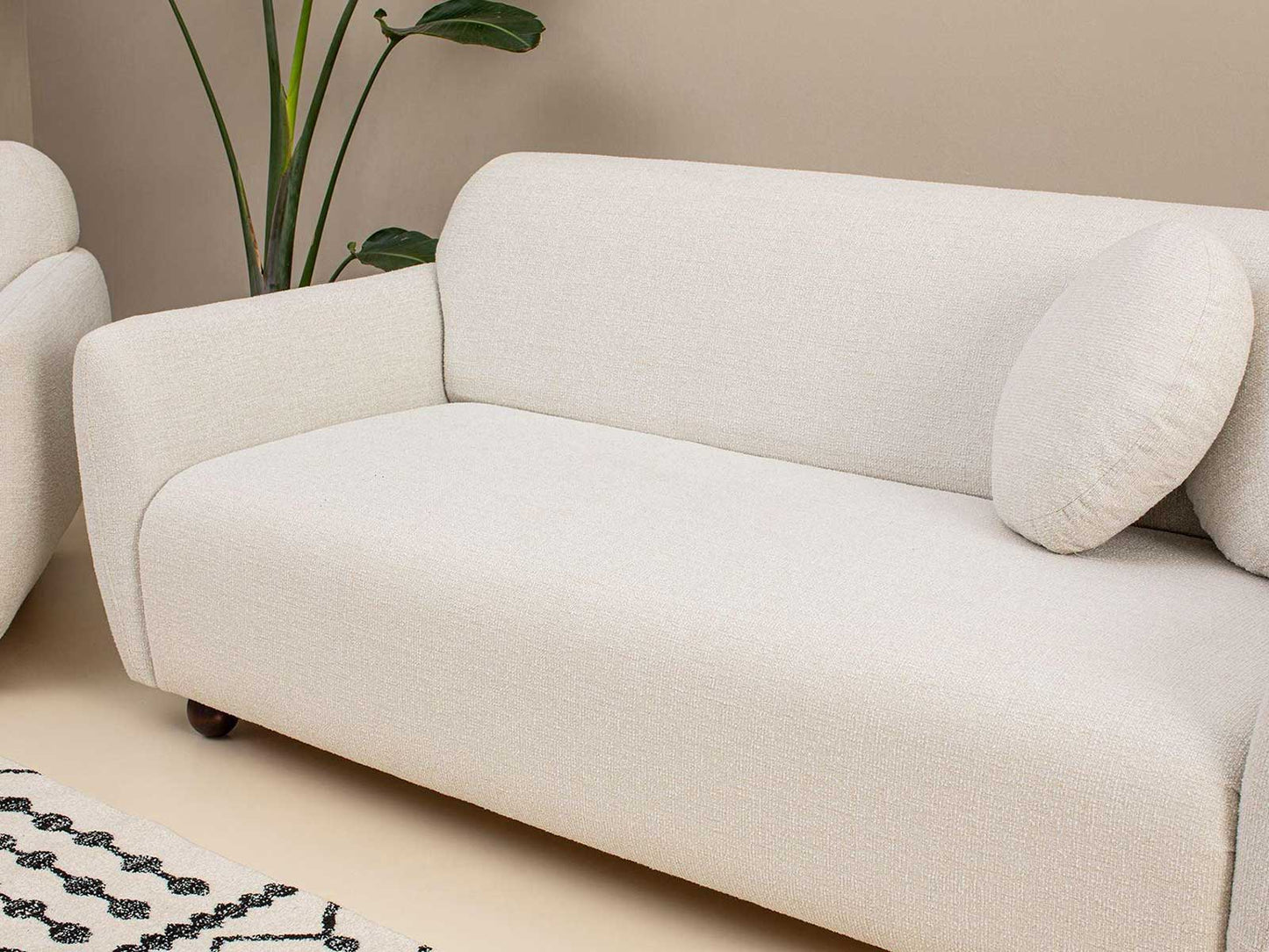 The Eidolon Three Seater Sofa | White