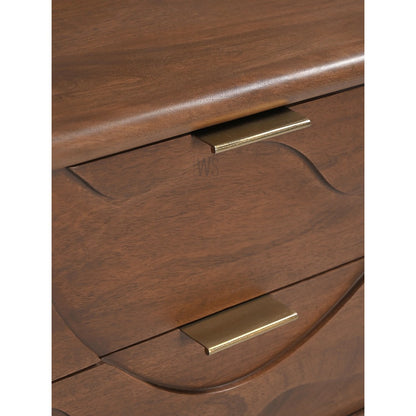 Dovetail Nightstand Bed Side Table | Teak Wood