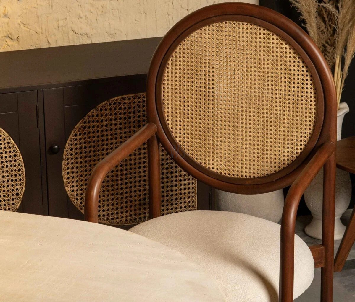 Elmora Marble Top Dining Set | 6 Seater