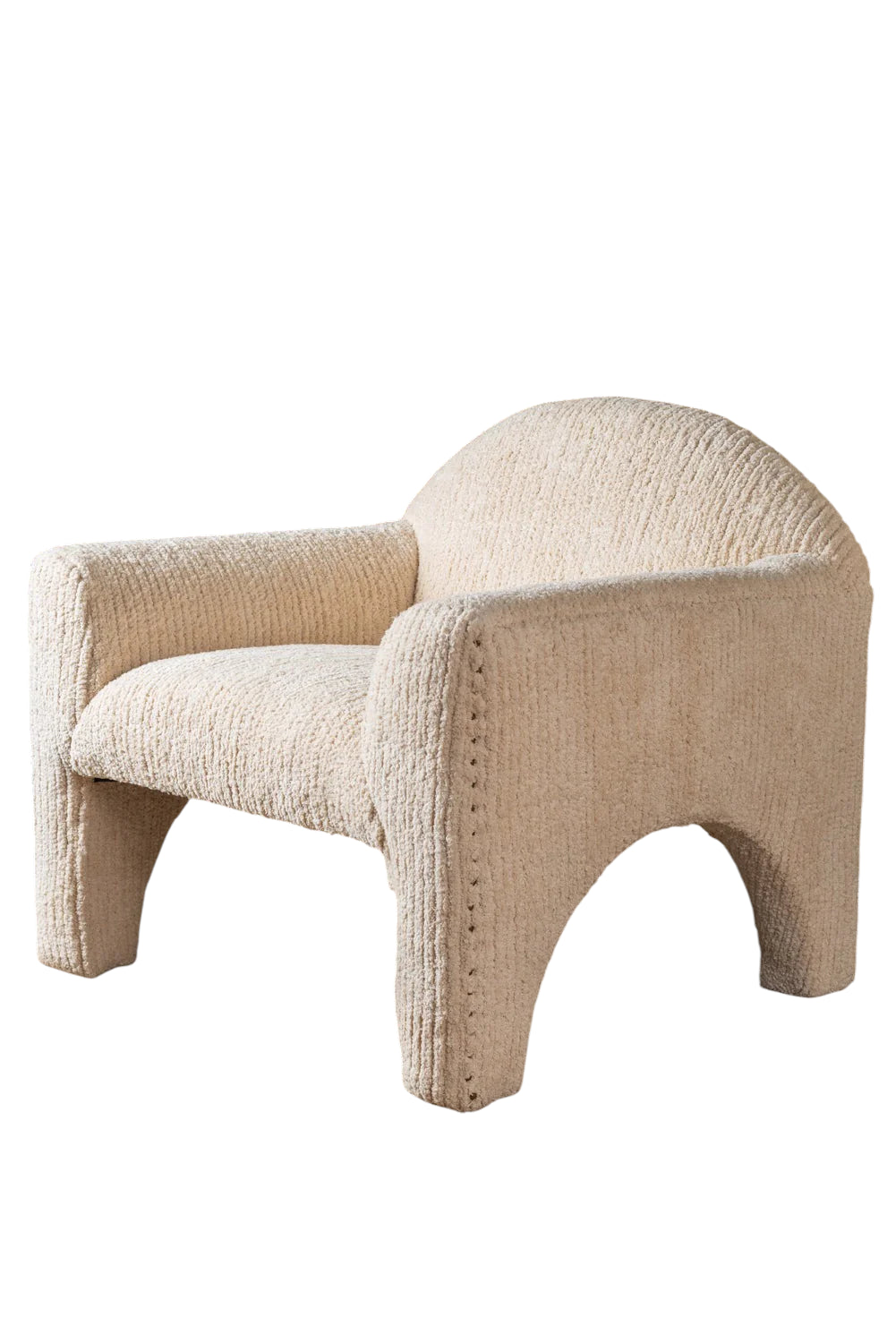 The Erebus Accent chair | Boucle Fabric