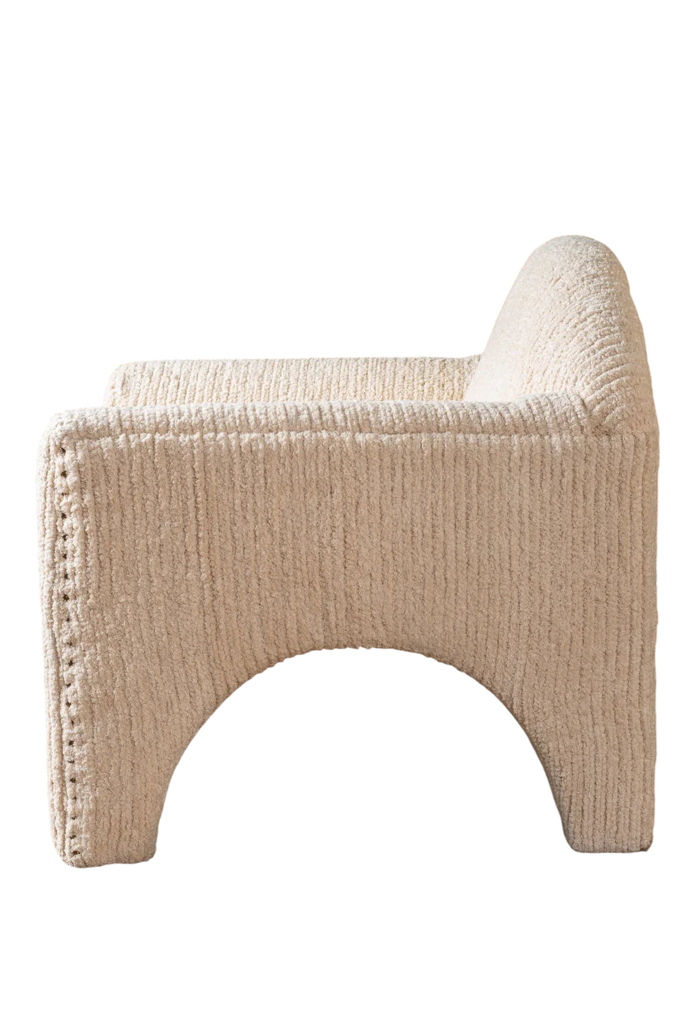 The Erebus Accent chair | Boucle Fabric