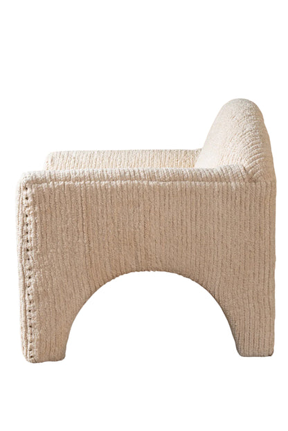 The Erebus Accent chair | Boucle Fabric