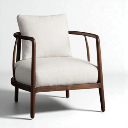The Bavarian Lounge Chair | Sheesham Wood | Natural Finish