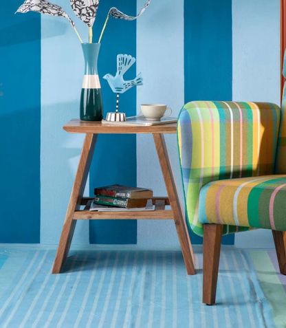 The Dune Crest side Table | Acacia Wood