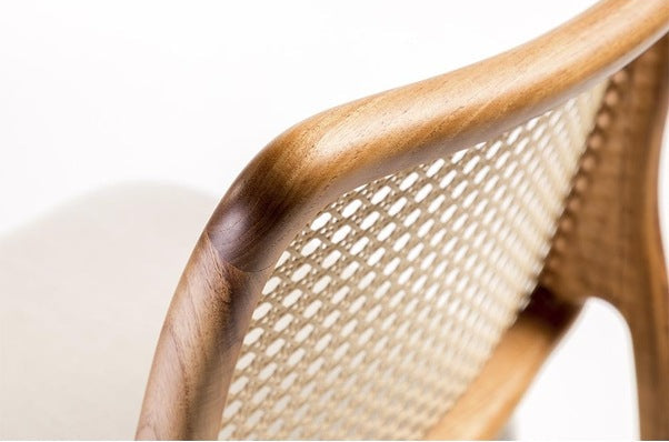 Lattice Dining Chair | Acacia Wood