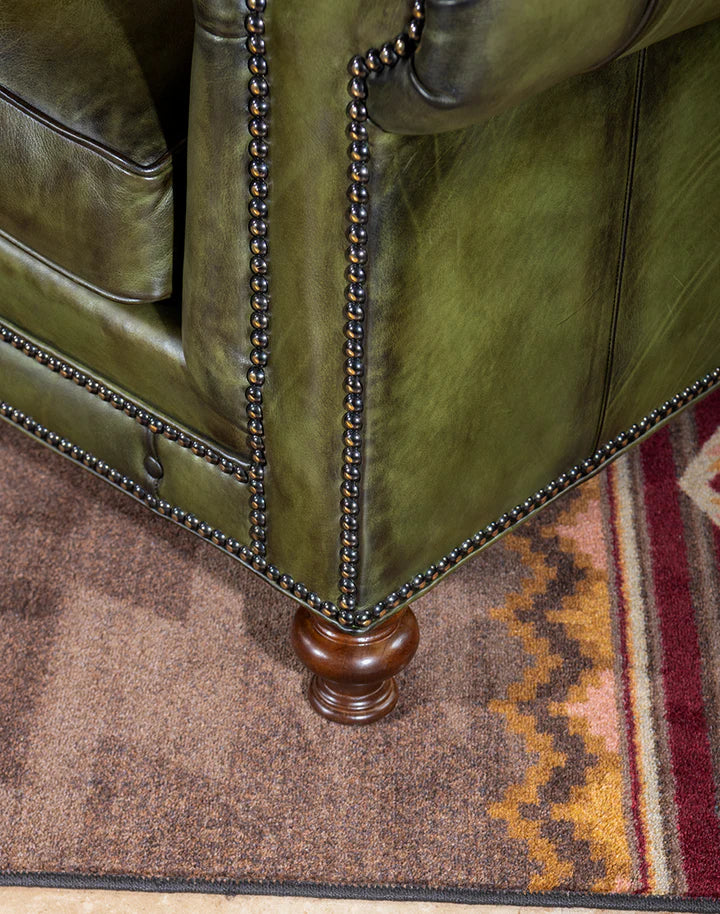 The Fireside Chesterfield Three Seater Sofa | Genuine Leather
