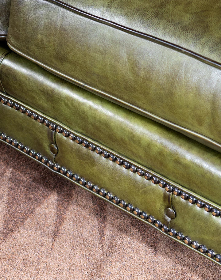 The Fireside Chesterfield Three Seater Sofa | Genuine Leather