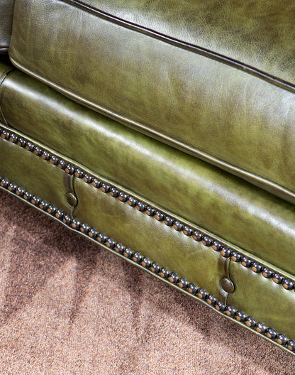 The Fireside Chesterfield Three Seater Sofa | Genuine Leather
