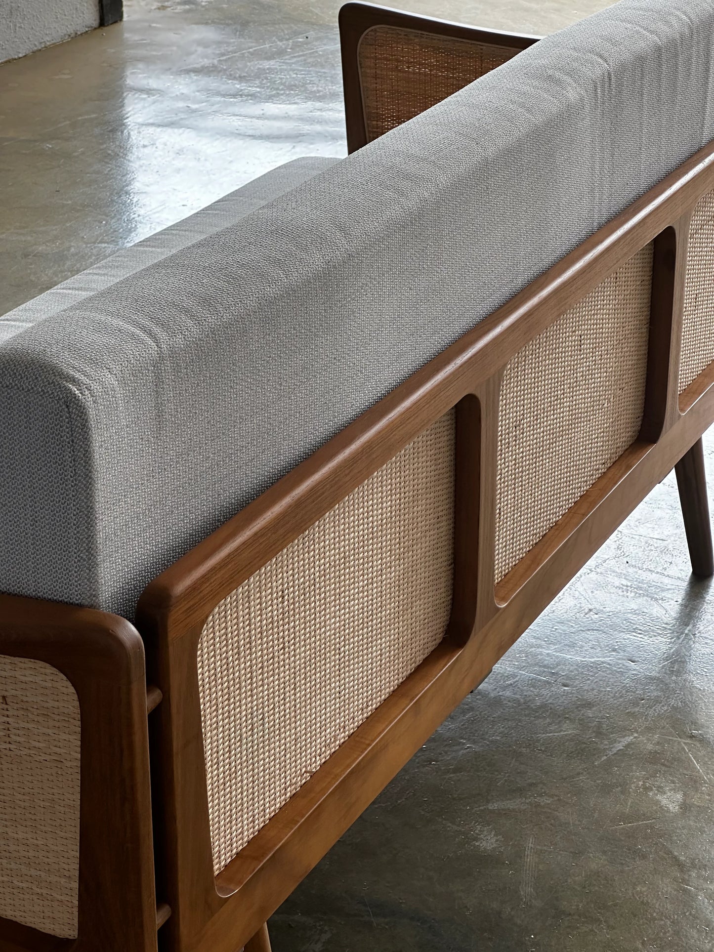 Fortress 3 Seater Sofa | Premium Teak Wood