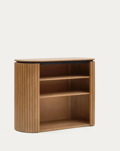 Mist Console Table & Low Cabinet | Solid Wood