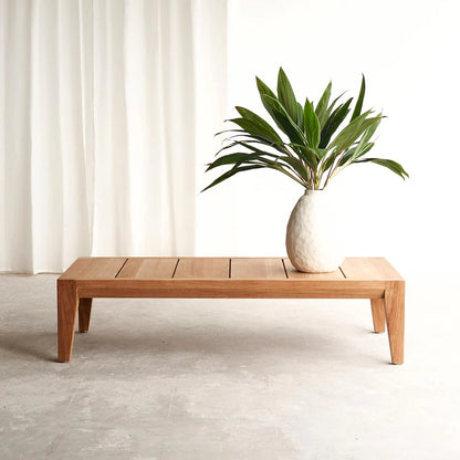 Maderna Outdoor Coffee Table Natural Finish