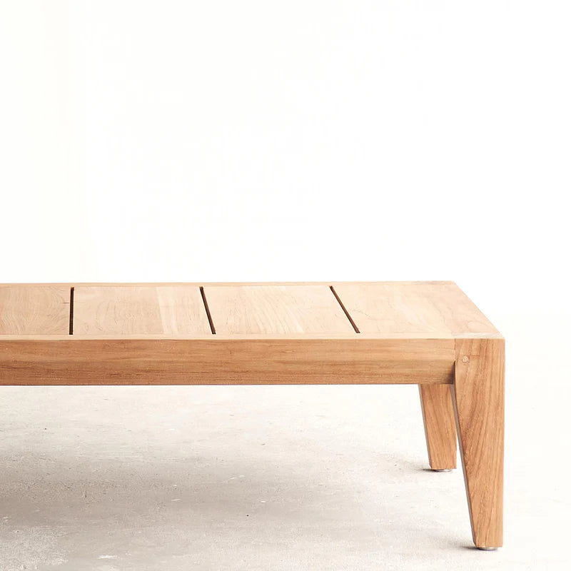 Maderna Outdoor Coffee Table Natural Finish