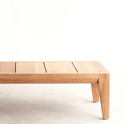 Maderna Outdoor Coffee Table Natural Finish