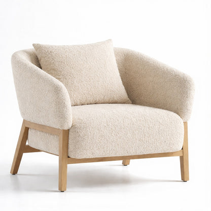 Mind Accent Chair | Premium Oak Wood
