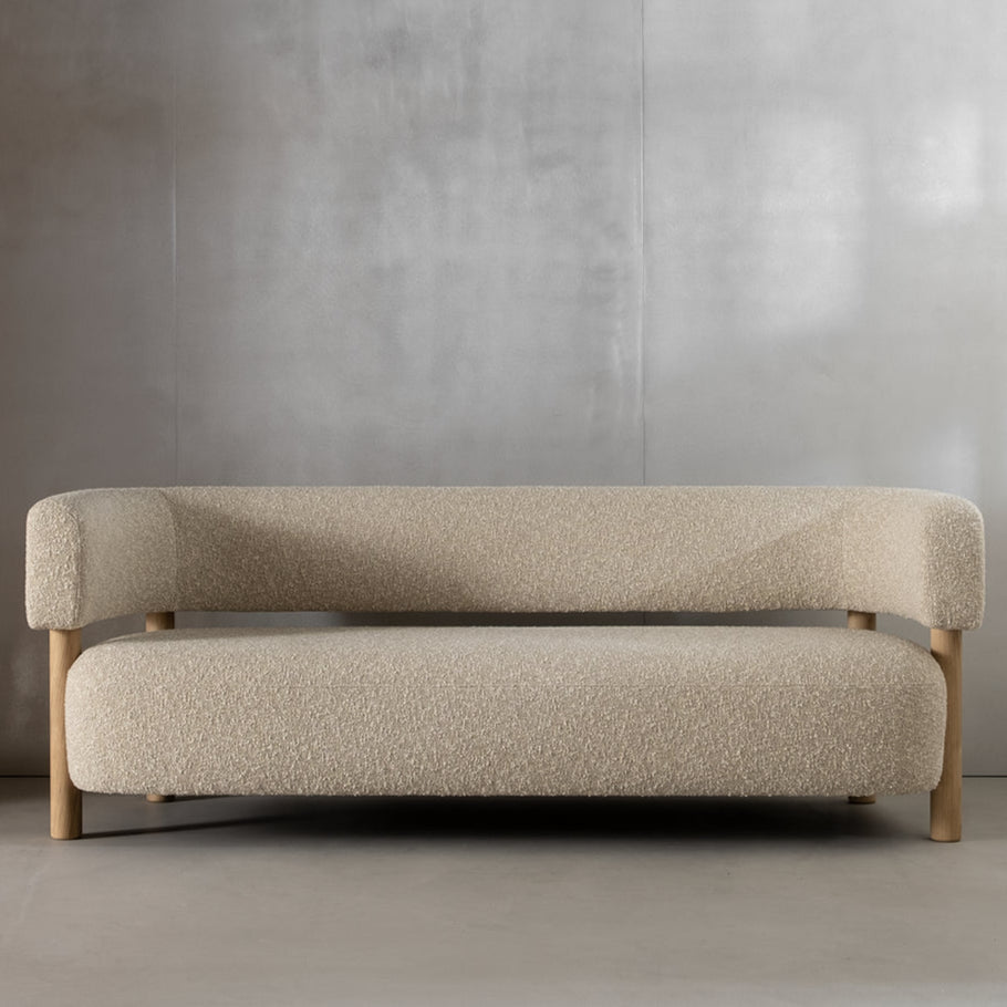 Beige sofa