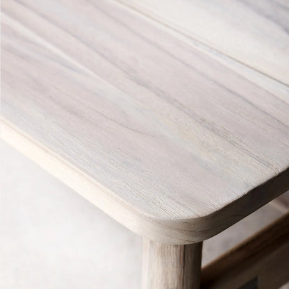 Outdoor Side Table Solid Acacia Wood Premium Quality