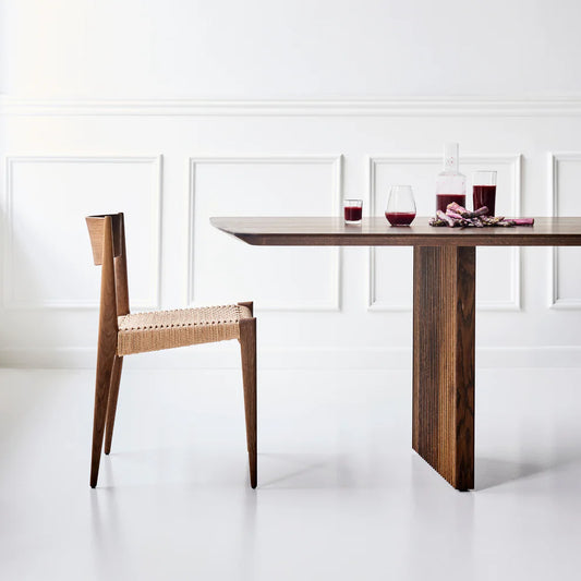 The Ashlin Dining Table | Oak Wood