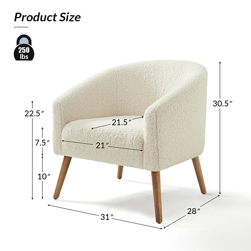 Mhari Accent Chair | Premium Teak Wood