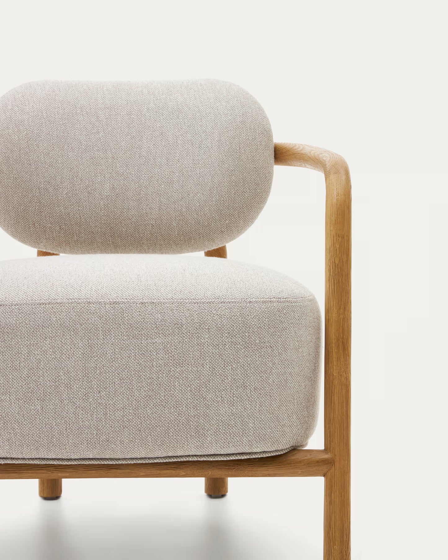 Kael Arm Chair | Oak Wood