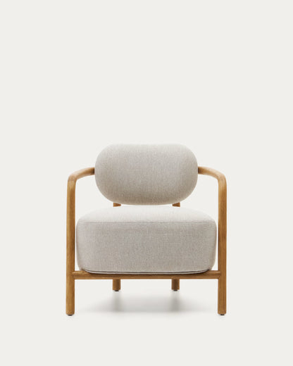 Kael Arm Chair | Oak Wood