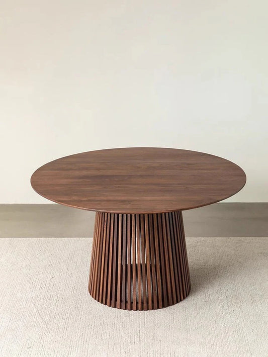 The Monolith Round Dining Table | Mango Wood