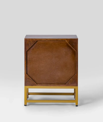 The Fallow Bed Side Table | Mango Wood