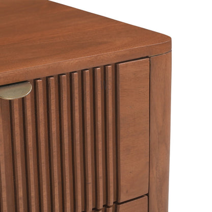 Sawn Nightstand Bed Side Table | Teak Wood