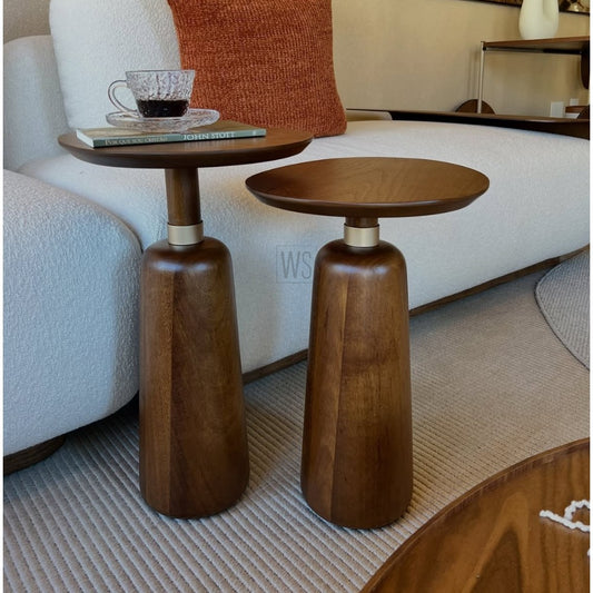 Serode Set Of 2 Side Tables | Pure Wood