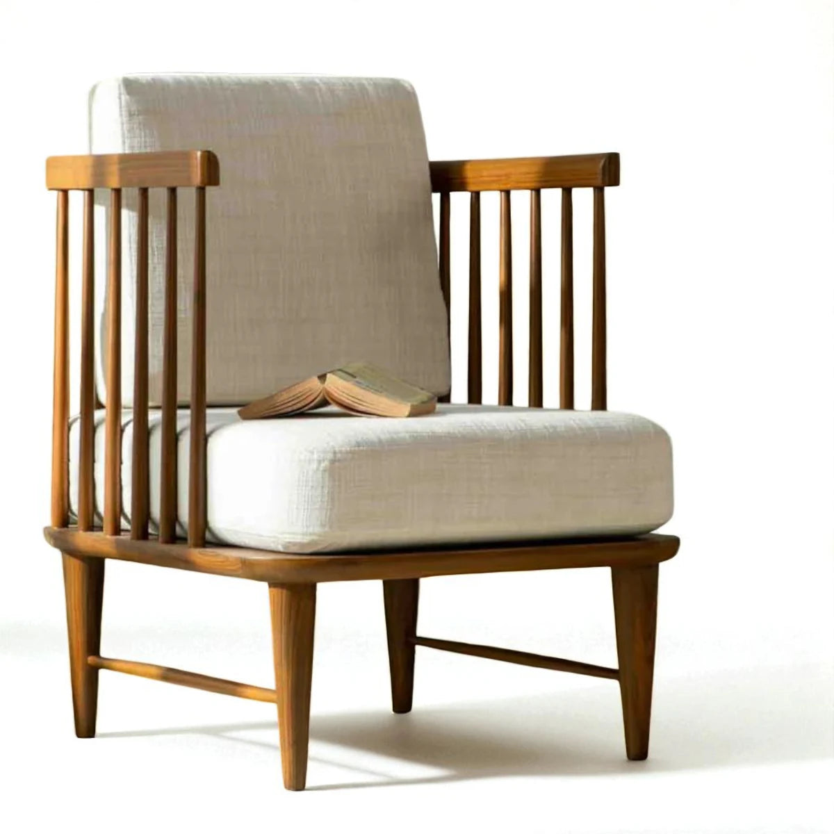 Sylvan Outdoor Balcony Chair | Acacia Wood | Natural Finish