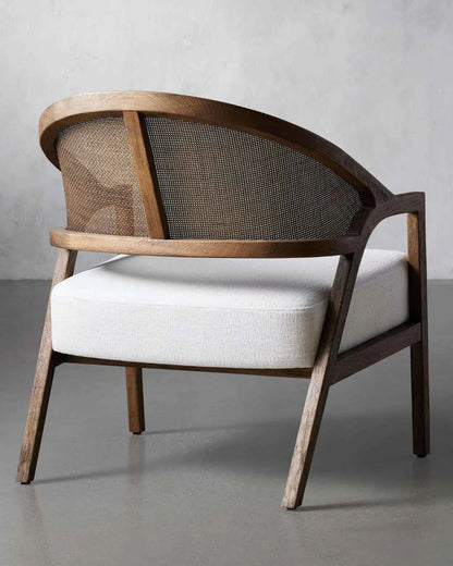 The Siena Lounge Chair | Ash Wood | Natural Finish