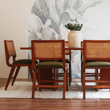 The Mage Dining Set | Teak Wood