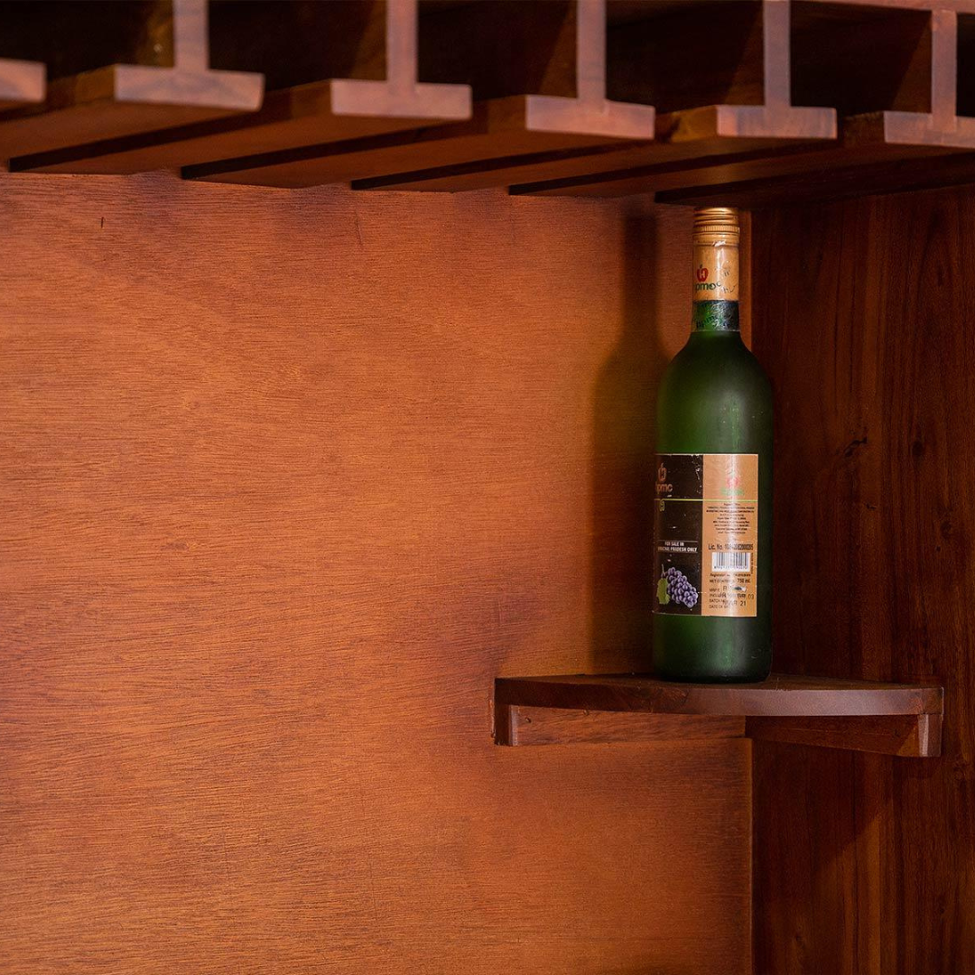 Countryside Bar cabinet | Acacia Wood | Honey