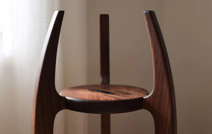 The Nexus Wooden Plant Stand | Teak Wood
