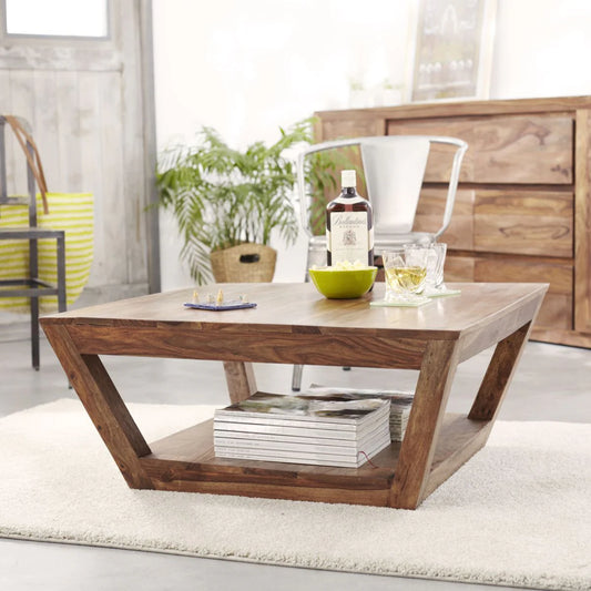 Countryside Coffee Table | Sheesham Wood | Honey Finish