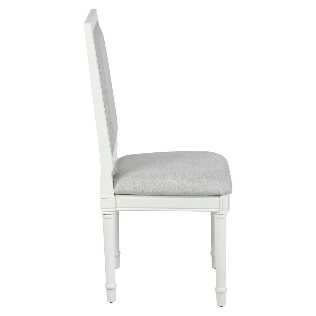 The Stockholm 4 Seater Dining Set | Mango Wood | White