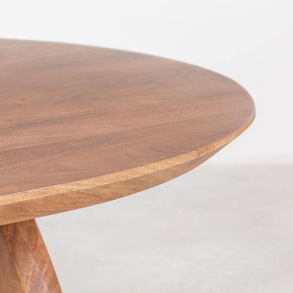 Enrica Dining Table Wooden | Natural Finish