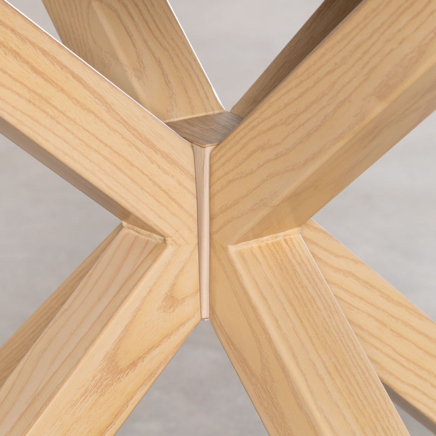 Ristra Round Solid Wood Dining Table  | Natural Finish