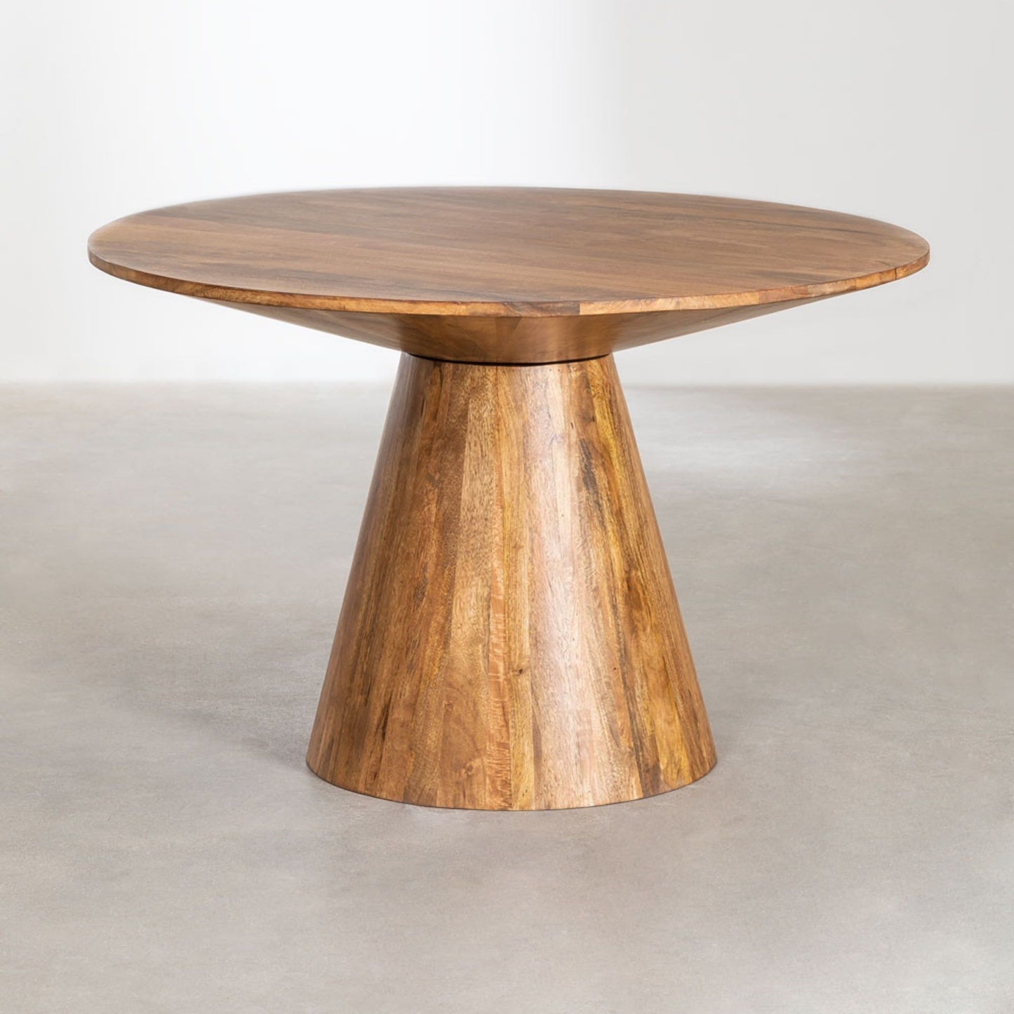 Elysian Round Dining Table Wooden | Honey Finish