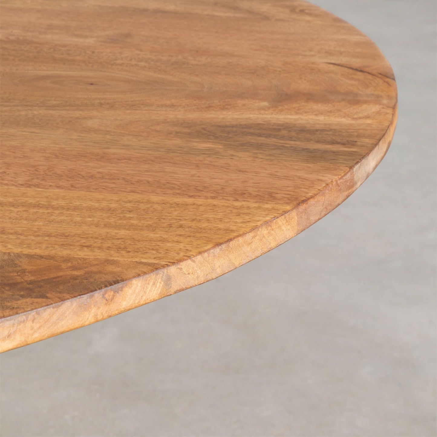 Elysian Round Dining Table Wooden | Honey Finish