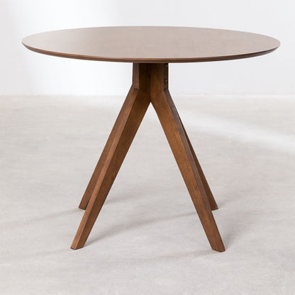 Enrica Dining Table Wooden | Honey Finish
