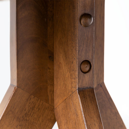 Enrica Dining Table Wooden | Honey Finish