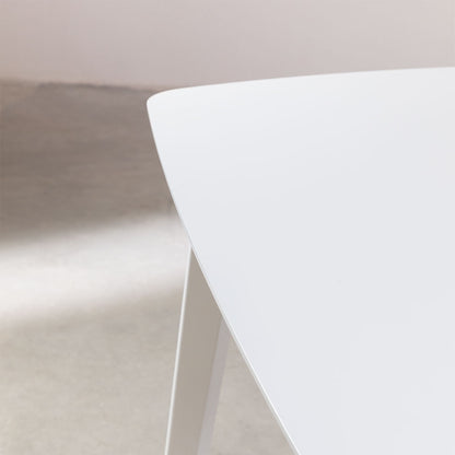 Anjelica Dining Table | White Finish | Solid Wood