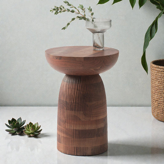 Elmora Side Table | Sheesham Wood