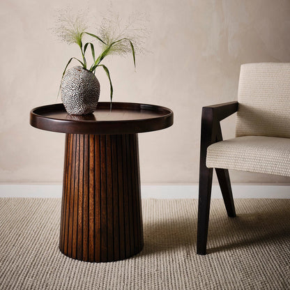 Livo Side Table | Sheesham Wood