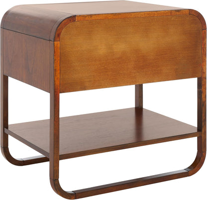 Morlen Nightstand Bed Side Table | Teak Wood