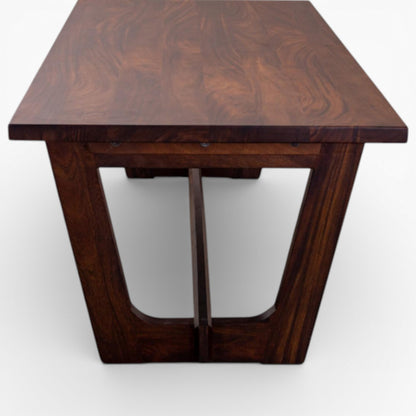 Berlin 6 Seater Dining Table | Teak Finish