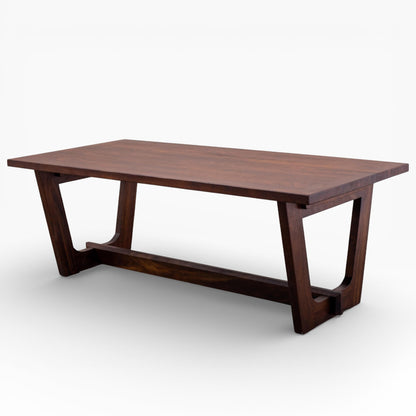 Berlin 6 Seater Dining Table | Teak Finish