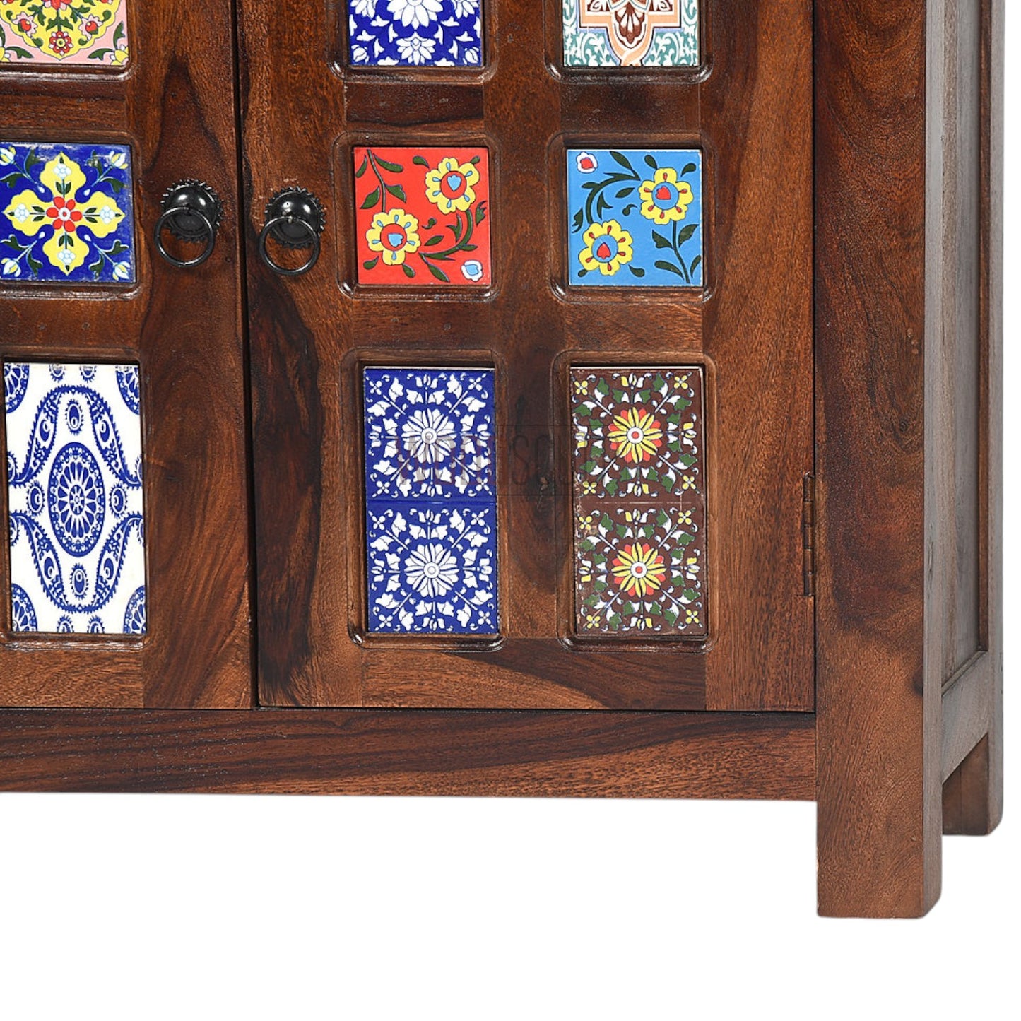 Rang Mahal Bookcase Showcase Cabnet | Sheesham Wood