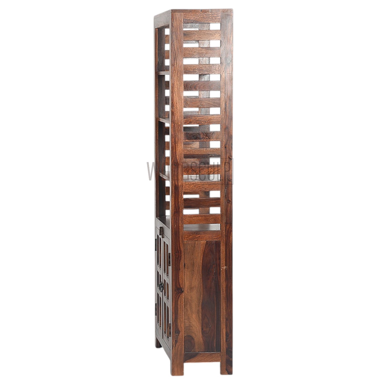 Rang Mahal Bookcase Showcase Cabnet | Sheesham Wood